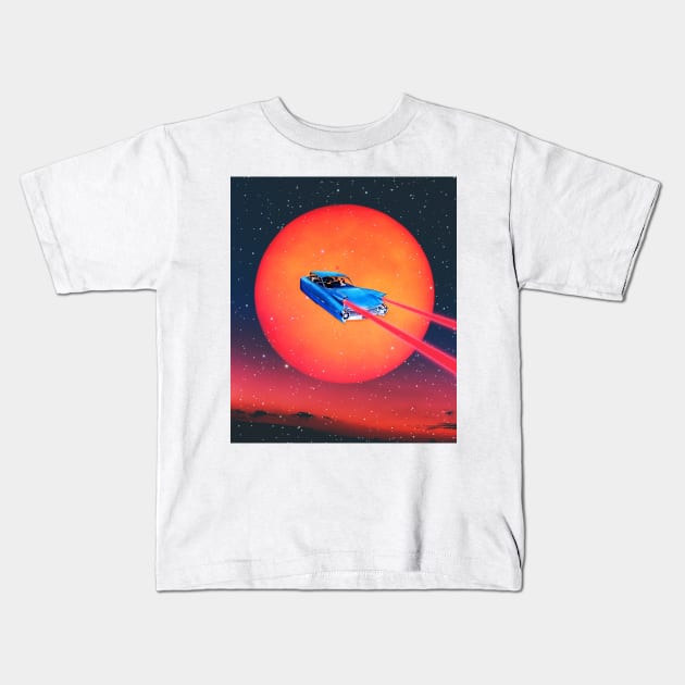 To the Sun Kids T-Shirt by CollageSoul